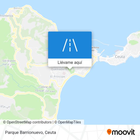 Mapa Parque Barrionuevo