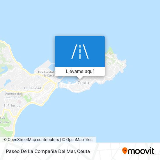 Mapa Paseo De La Compañia Del Mar
