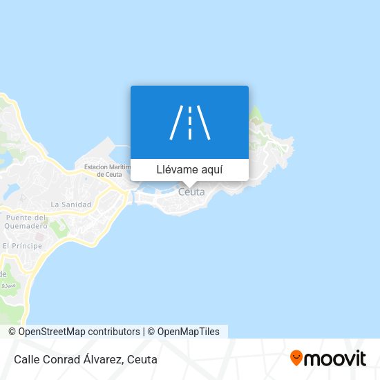 Mapa Calle Conrad Álvarez