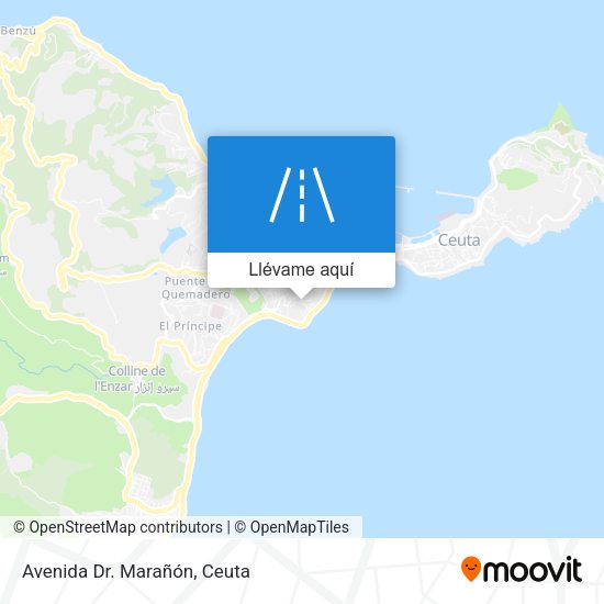 Mapa Avenida Dr. Marañón
