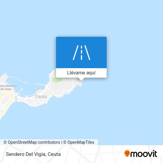 Mapa Sendero Del Vigía