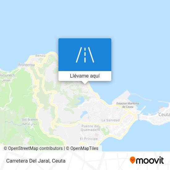Mapa Carretera Del Jaral