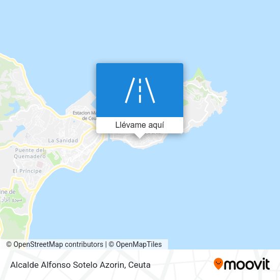 Mapa Alcalde Alfonso Sotelo Azorin