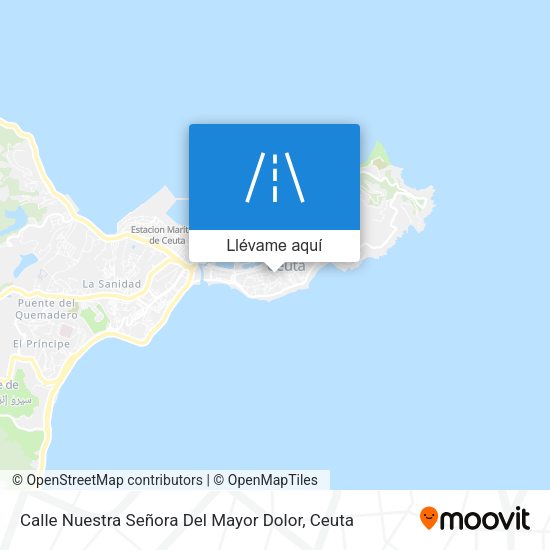 Mapa Calle Nuestra Señora Del Mayor Dolor