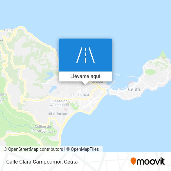 Mapa Calle Clara Campoamor