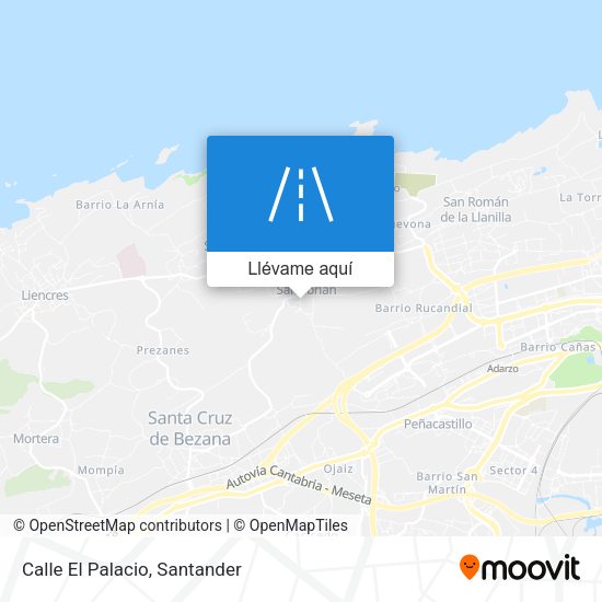 Mapa Calle El Palacio