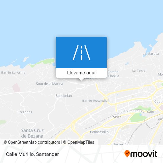 Mapa Calle Murillo