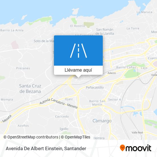 Mapa Avenida De Albert Einstein
