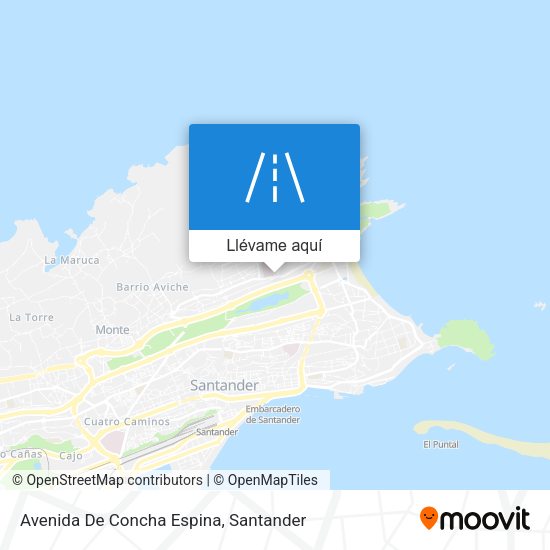 Mapa Avenida De Concha Espina