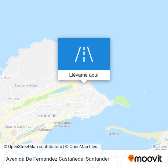 Mapa Avenida De Fernández Castañeda