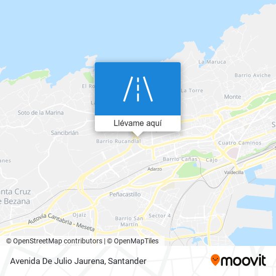 Mapa Avenida De Julio Jaurena