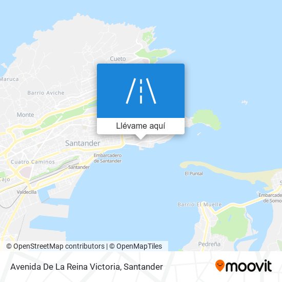 Mapa Avenida De La Reina Victoria