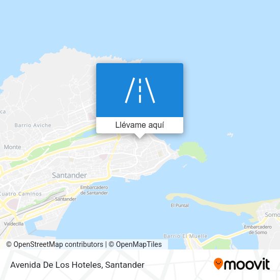 Mapa Avenida De Los Hoteles
