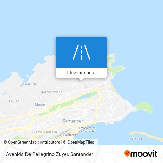 Mapa Avenida De Pellegrino Zuyer