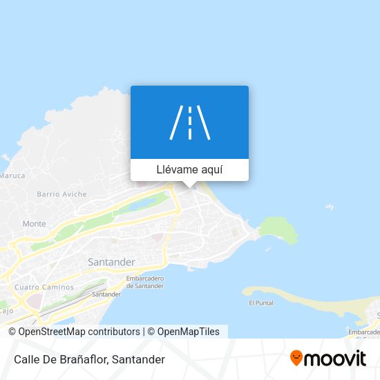 Mapa Calle De Brañaflor