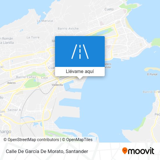 Mapa Calle De García De Morato