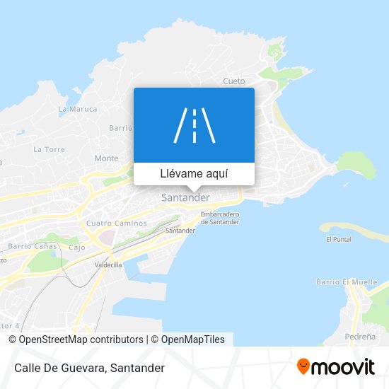 Mapa Calle De Guevara