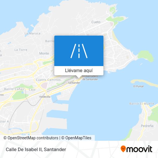 Mapa Calle De Isabel II