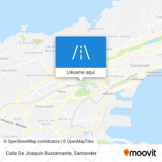 Mapa Calle De Joaquín Bustamante