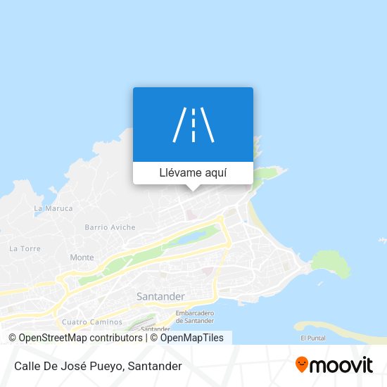 Mapa Calle De José Pueyo