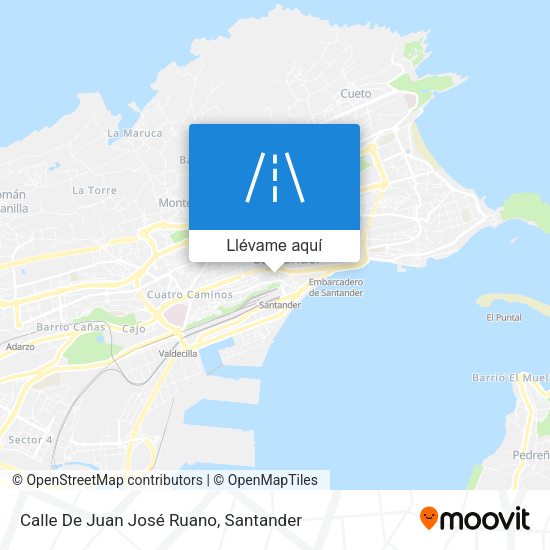 Mapa Calle De Juan José Ruano