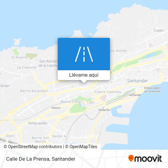 Mapa Calle De La Prensa