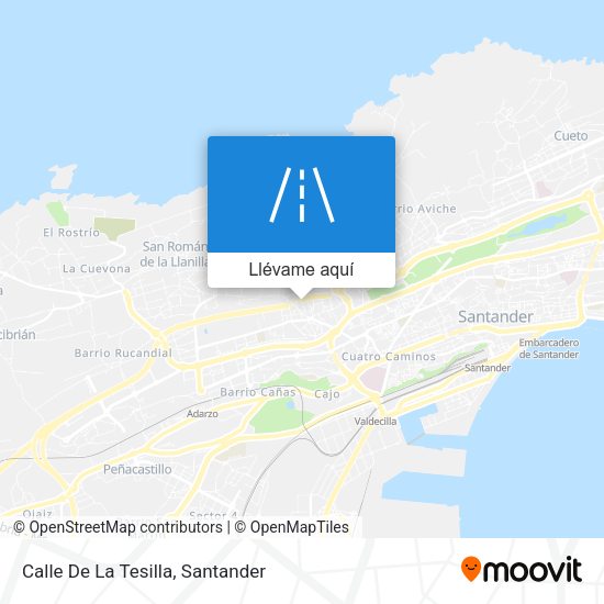 Mapa Calle De La Tesilla