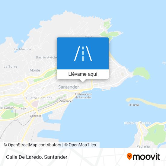 Mapa Calle De Laredo