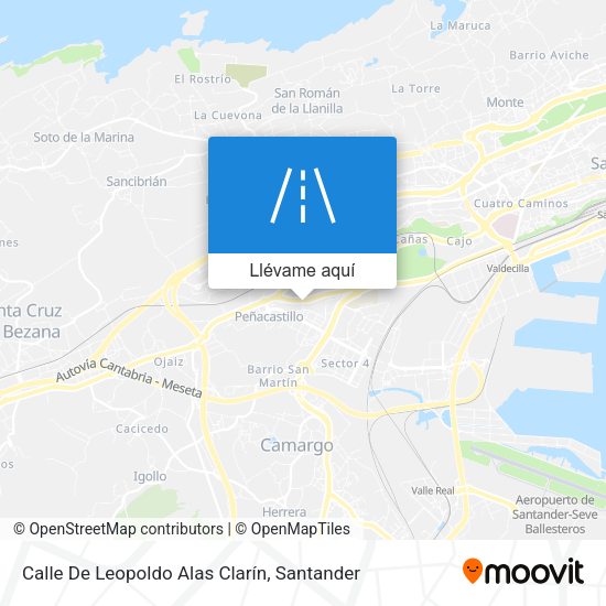 Mapa Calle De Leopoldo Alas Clarín