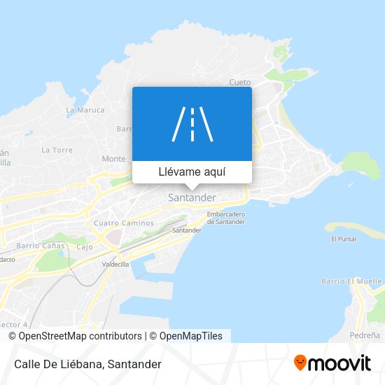 Mapa Calle De Liébana