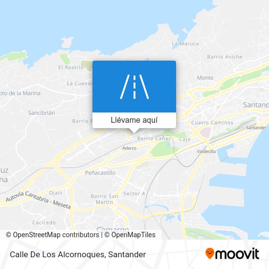 Mapa Calle De Los Alcornoques