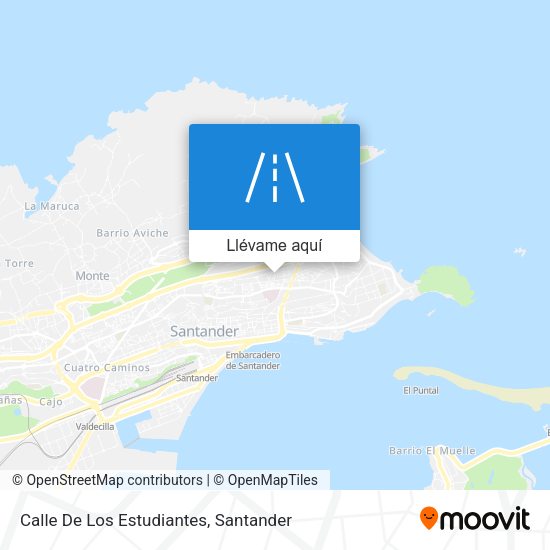 Mapa Calle De Los Estudiantes