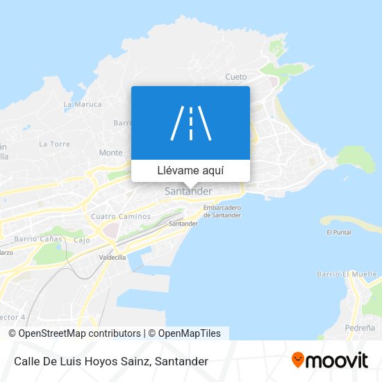 Mapa Calle De Luis Hoyos Sainz