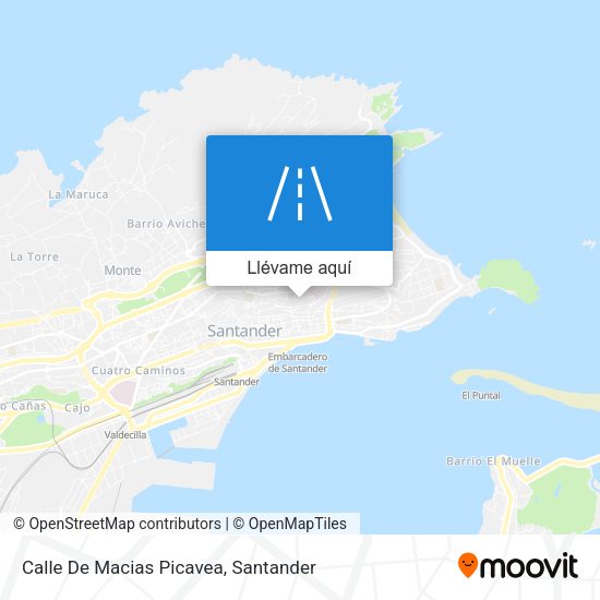 Mapa Calle De Macias Picavea