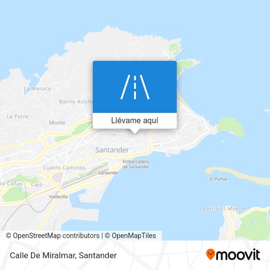 Mapa Calle De Miralmar