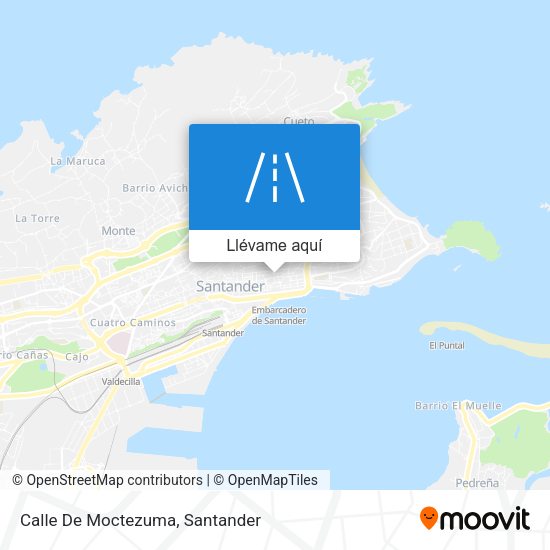 Mapa Calle De Moctezuma