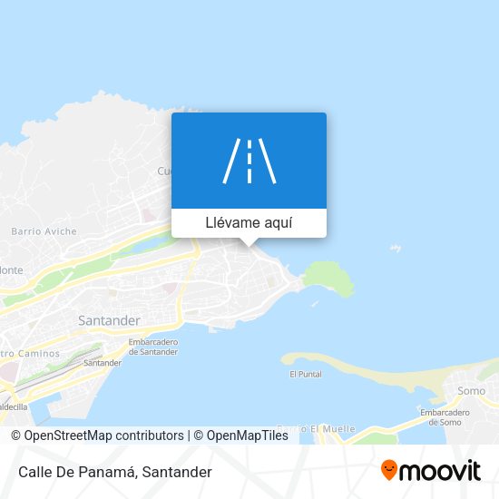 Mapa Calle De Panamá