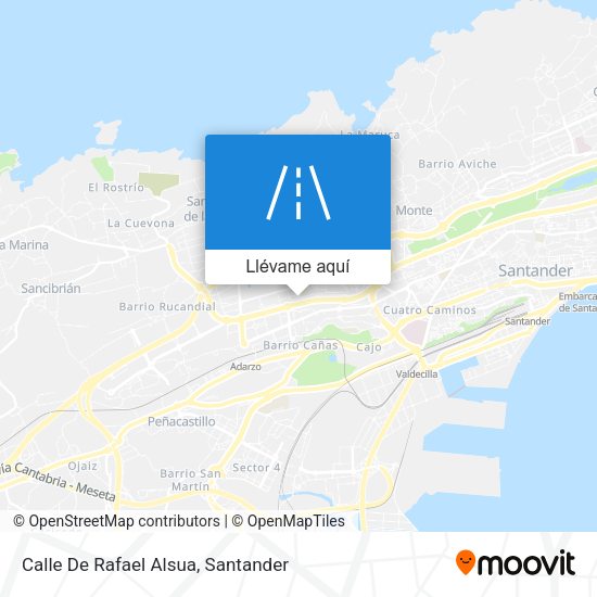 Mapa Calle De Rafael Alsua