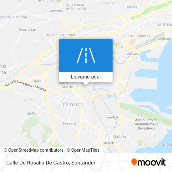 Mapa Calle De Rosalía De Castro
