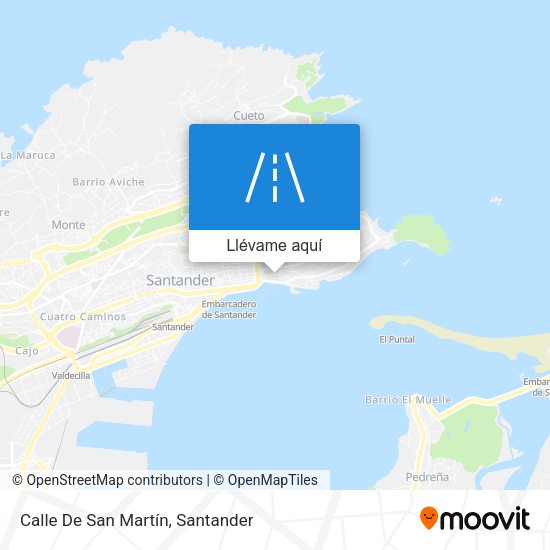 Mapa Calle De San Martín