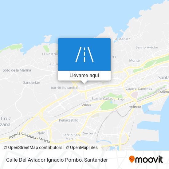 Mapa Calle Del Aviador Ignacio Pombo