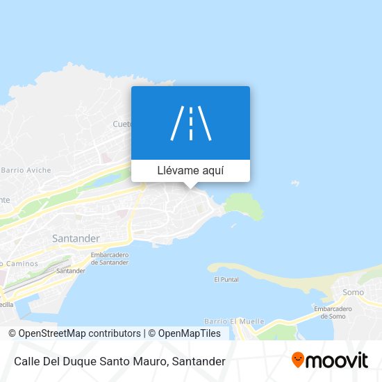 Mapa Calle Del Duque Santo Mauro