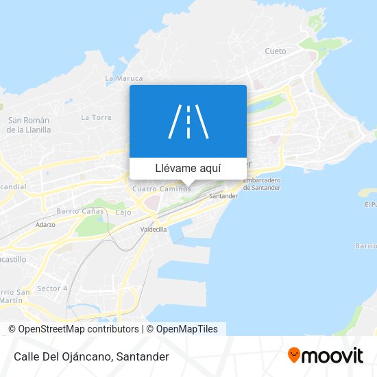 Mapa Calle Del Ojáncano