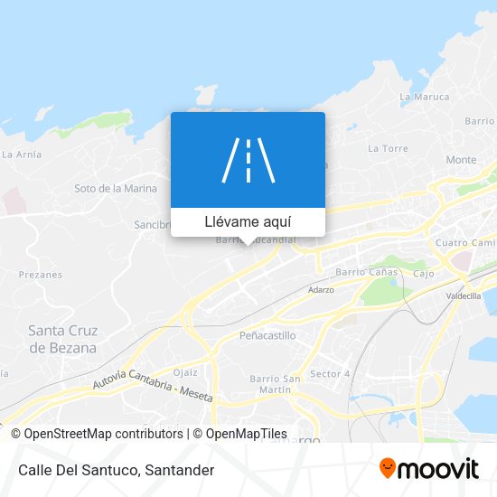 Mapa Calle Del Santuco