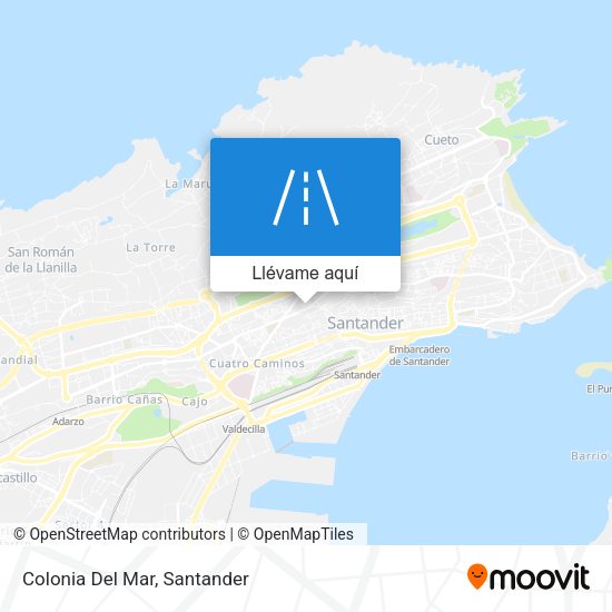 Mapa Colonia Del Mar