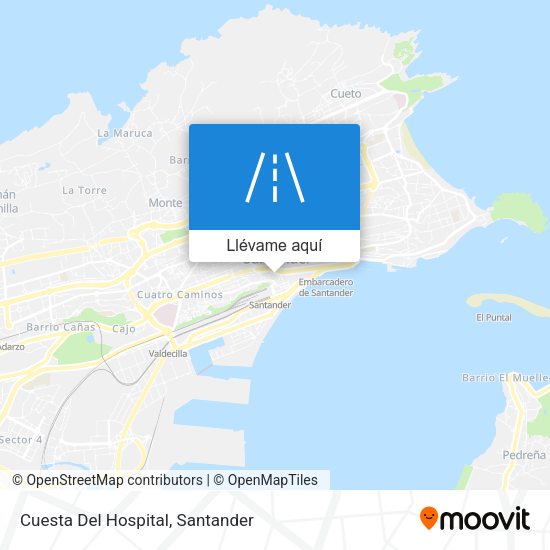 Mapa Cuesta Del Hospital