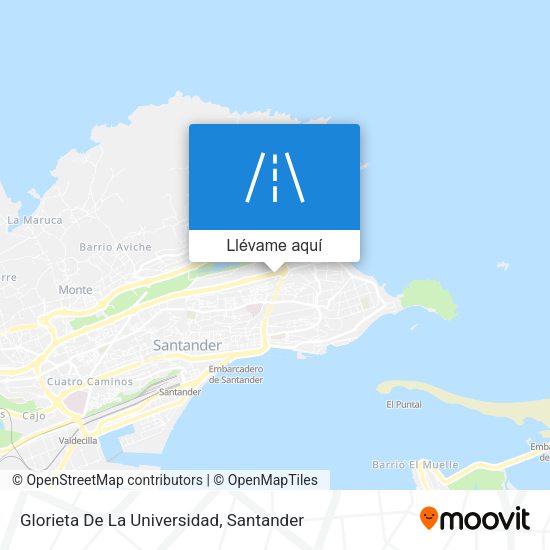 Mapa Glorieta De La Universidad