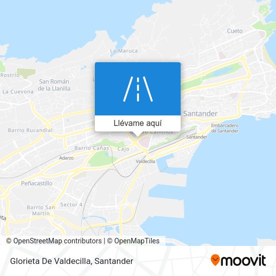 Mapa Glorieta De Valdecilla