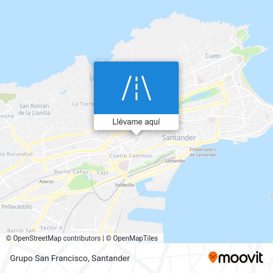 Mapa Grupo San Francisco