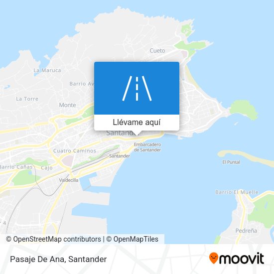 Mapa Pasaje De Ana